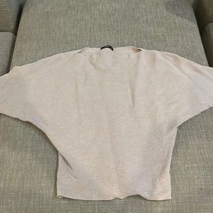 Patty Boutik camel sweater with dolman sleeves. Size S.
